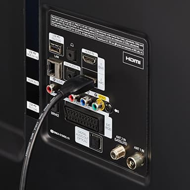 Amazon Basics High-Speed 4K Ultra HD HDMI 2.0 Cable/Cord, 6 feet, 1-Pack, Case of 84, 18 Gbps, 60 Hz, 2160p, 48 bit, Male-to-Male, Ethernet Ready, 3D, Black - Image 7