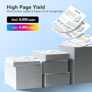 LC406XL Ink Cartridges for Brother Printer for LC406XL LC406 LC 406XL for Brother LC406 Ink Cartridges Compatible with MFC-J4335DW,MFC-J5855DW,MFC-J4535DW,MFC-J6555DW Printer (4 Pack) - Image 3