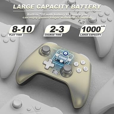 Dinosoo Special Edition Wireless Controller for Xbox Series X/S/Xbox One, PC, Dual Vibration TURBO Function Headphone Jack Macro Function Lunar Shift - Upgrading with a PC before connecting to Xbox - Image 7