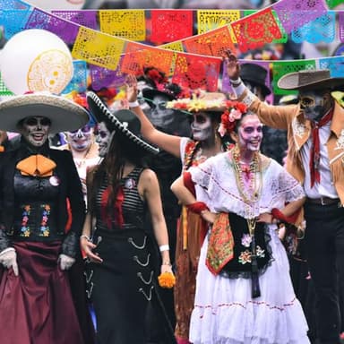 Lctevvn 6 Packs 108 Ft Fiesta Party Decorations Mexican Party Banners Papel Picado Banners Cinco De Mayo Decorations Dia De Los Muertos Decor Mexico Halloween Banner Birthday Party Decorations (6pack Banners) (Multicolour-6Packs) - Image 2