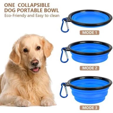 TIOVERY Dog Food Storage Container, 5-7 Lbs Airtight Pet Food Container, Cat food Container Dispenser with Portable Handle, Pouring Spout, Measuring Cup and a Collapsible bowl for Dogs Cats White/6Qt - Image 6