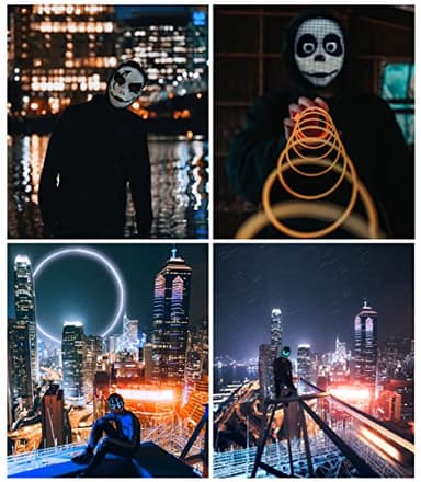 Gootus Face Transforming LED Mask with App Controlled - Halloween Costumes for Kids, Light Up Mask with Gesture Sensing, Boys Toys Gifts for Birthday Costume Christmas - Image 8