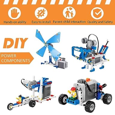 9-in-1 Motor Kit Compatible With Lego Technic, Set With Powerful Motors, Advanced Control Functionality, Ultimate Compatibility - Image 6