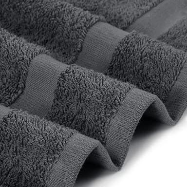 Utopia Towels, Salon Towel, Pack of 24, Not Bleach Proof, 16 by 27 Inches, Highly Absorbent Cotton Towels for Hand, Gym, Beauty, Spa, and Home Hair Care, Grey - Image 4