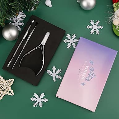 YINYIN Professional Stainless Steel Nippers, Cutter Clippers, Cuticle Remover, Trimmer with Pusher, Pedicure Manicure Tools for Fingernails and Toenails, Sliver - Image 7