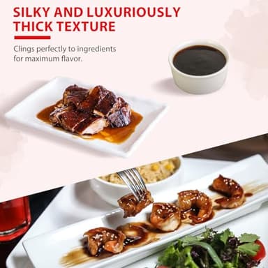 Soeos Teriyaki Marinade and Sauce, 16.9 Fl Oz (500 ml), Sweet and Savory Flavor, Perfect for Stir-Fry, Barbecue, Marinating, Versatile Sauce for Meat, Salmon, Noodle and Vegetable, Easy to Pour Out - Image 5