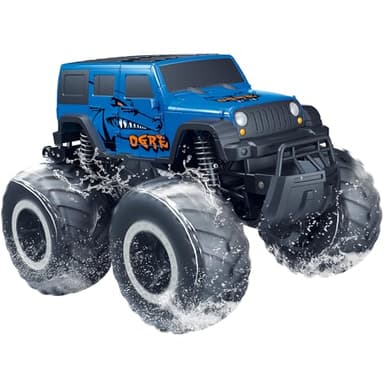 Threeking 1:16 Waterproof Monster Truck SUV Toys RC Cars Remote Control Car Truck Toys 4WD All Terrain Off-Road Car Toy Gifts Presents 6 7 8 9 10 11 12 Year Old Kids Boys Girls Toys - Image 1