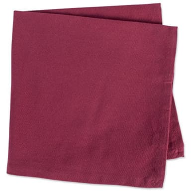 DII Solid Napkin Set Collection, 20x20, Wine, 6 Piece - Image 3