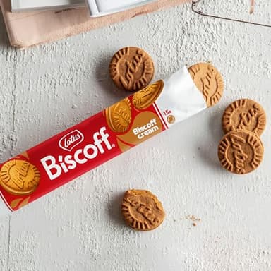 Lotus Biscoff Sandwich Cookies, Biscoff Cream, 15 Cookies per pack, 5.29 Ounce (Pack of 9) - Image 5