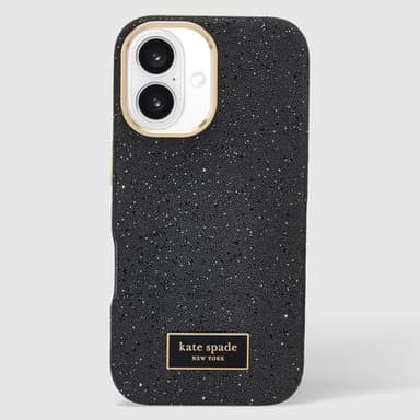 kate spade new york iPhone 16 Case - Compatible with MagSafe - Designer Phone Case - Crystal Pave Nightfall - Image 8