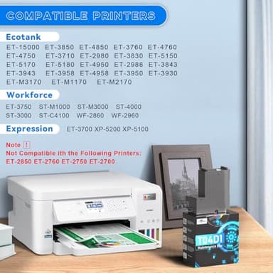 T04D1 Maintenance Box for EcoTank ET-15000 ET-3760 ET-3850 ET-4850 ET-4760 ET-3750, T04D100 Ink Maintenance Box for ET15000 ET-4750 ET-3830 ET-3843 ET-5150 ET-2980 ET3760 Printer, TO4D1/04D1/EWMB2 - Image 3