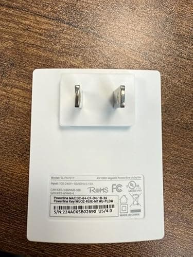 TP-Link AV1000 Powerline Ethernet Adapter KIT - Gigabit Port, Plug Pair &Play, Ethernet Over Power, Nano Size, Power Saving Mode, Network Adapter, Free Expert Help (TL-PA7017 KIT) - Image 7