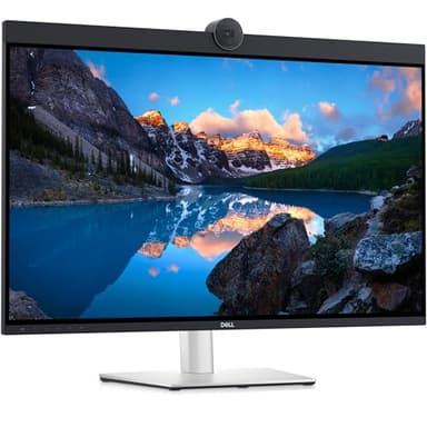 Dell UltraSharp 32" 4K UHD IPS Video Conferencing Monitor w/5ms Response Time, Built-in Speakers, Anti Glare, VESA Mount (100mm), DisplayPort, HDMI, Black/Silver (U3223QZ - 2025 Latest Model) - Image 2