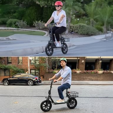 Electric Scooter with Seat, MAX 27 Miles Long Range - Image 10