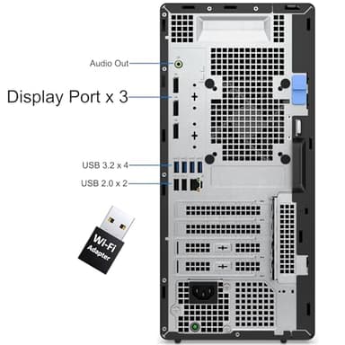 Dell OptiPlex 7020 Plus Tower 7000 Business Desktop Computer, 14th Gen Intel 20-Core i7-14700 up to 5.4GHz, 64GB DDR5 RAM, 4TB PCIe SSD, DVDRW, WiFi Adapter, Ethernet, Keyboard Mouse, Windows 11 Pro - Image 5