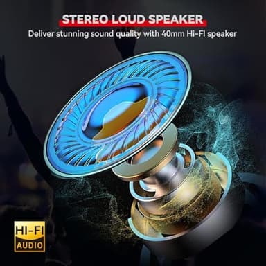 XGP Motorcycle Bluetooth Headset V5.2 with Music Sharing, 2-Way Motorcycle Helmet Bluetooth with IP67 Waterproof, Helmet Intercom Communication Systems for Snowmobile/ATV/Ski, 1 Pack - Image 7