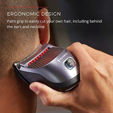 Remington Shortcut Pro Self-Haircut Trimmer Kit, Waterproof Cordless Electric Razor for Head, Beard, and Body, Curved Blades and 9 Trimmer Lengths, Head Shaver, 5-Minute Quick-Charge, 14-Piece Set - Image 4