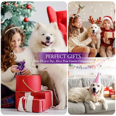 Frienhund Tough Dog Toys for Aggressive Chewers 3 Pack, Indestructible Dog Toy for Large Dogs, Bacon Flavored, Keeps Dogs Busy - Image 6