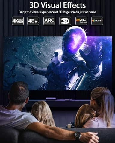 LEADSTAR HDMI Cable 4K 15 ft / 4.5m, High Speed HDMI 2.0 Cord Braided | 4K@60Hz, Ultra HD, 2160p, ARC, HDR, 3D, HDCP 2.2 | for Xbox, PS5, TV, Laptop, Monitor - Image 2