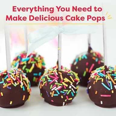Baketivity DIY Cake Pop Baking Kit for Kids - Premeasured Ingredients, Decorating Supplies - Image 5