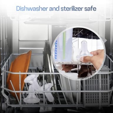 CERCGVEL 6 Packs Silicone Bottle Nipples Compatible with Dr. Brown’s Natural Flow Level 2 Narrow Bottle, Replacement Bottle Nipple BPA-Free, No Spill, Anti-Colic, (Level 2, 3m+, Medium Flow) - Image 4