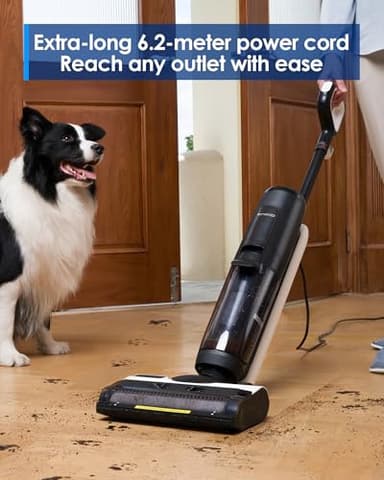 Tineco iFLOOR 5 Steam Wet Dry Vacuum All-in-one, Steam Mop Hardwood Floor Cleaner Great for Sticky Messes, 248℉ High-Temp Steam, Self-Cleaning with steam - Image 8