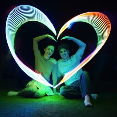 TOSY Flying Ring - 16 Million Color RGB or 12 LEDs, Super Bright, Lost Mode, Auto Light Up, Safe & Soft, Waterproof, Lightweight Frisbee, Birthday, Camping & Outdoor/Indoor Gift Toy for Boy/Girl/Kid - Image 4