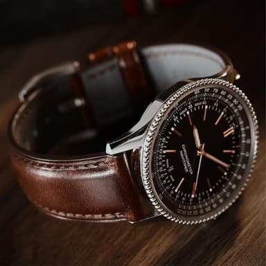 REZERO Leather Watch Bands, Handmade Quick Release Watch Straps, Luxury Full-Grain Vegetable-Tanned Leather Watch Bracelets, Sturdy & Wear-Resistant, Watch Band Replacements for Men 19/20/21/22/24mm - Image 3