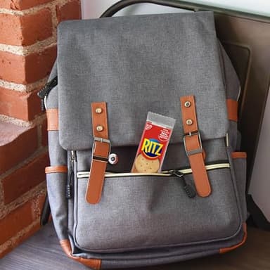 RITZ Peanut Butter and Cheese Sandwich Crackers Variety Pack, Lunch Snacks, 32 Snack Packs (6 Crackers Per Pack) - Image 6