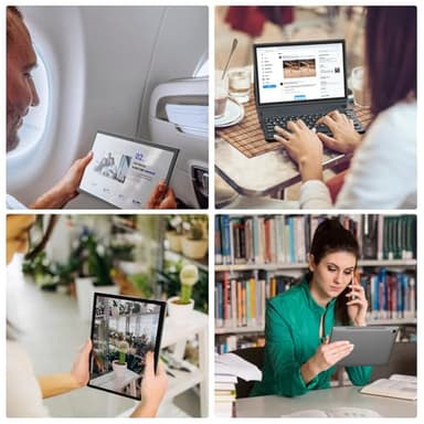 YLEEBG Android Tablet with Keyboard,10 inch Android 14 Tablets, 12GB RAM 128GB ROM, 1TB Expand, 8000mAh, 2.4G/5G WiFi, Bluetooth, GMS Certified, with Case, Mouse, Stylus Tablet PC (Deep Black Case) - Image 7