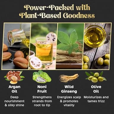 Herbishh Hair Color Shampoo for Gray Hair – Natural Hair Dye Shampoo – Colors Hair in Minutes – Lasts Up To 3-4 Weeks – 500ML – 3-In-1 Hair Color – Colors, Cleanses, and Conditions (Black) - Image 5