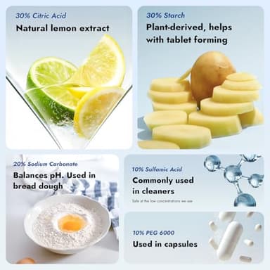 Papablic Descaling Tablets, 25 Count – Compatible with Baby Brezza, Momcozy, Papablic Bottle Washer, Warmer, Sterilizer & Formula Maker – Removes Milk & Limescale for Better Performance - Image 9