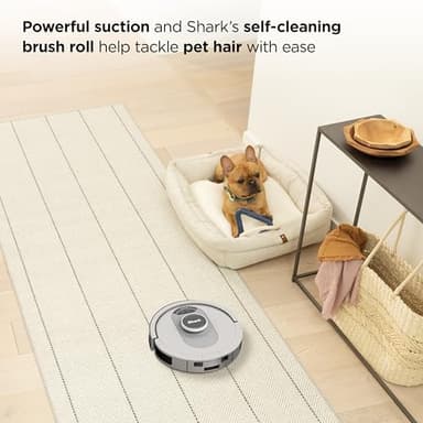Shark AI Ultra Voice Control Robot Vacuum with Matrix Clean Navigation, Home Mapping, 60-Day Capacity, XL Self-Empty Base for Homes with Pets, Carpet & Hard Floors, Cool Grey - Image 6