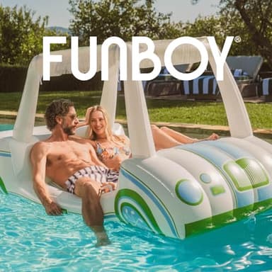 FUNBOY Country Club Golf Cart Pool Float, Two Cup Holders, Removable Fringe Shade, Float for Summer Pool Party and Entertainment - Image 9