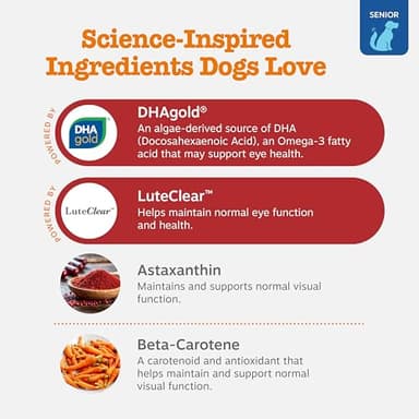 Zesty Paws Eye Supplement for Dogs - Vision Support with Antioxidants & Omega 3 Fatty Acids - 90 Chews - Image 3