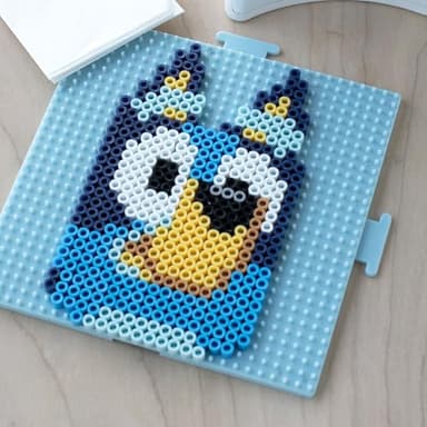 Perler 80-57182 Bluey Fused Bead Deluxe Box Kit, 10 Unique Patterns, Multicolor, 4473 Pieces - Image 7