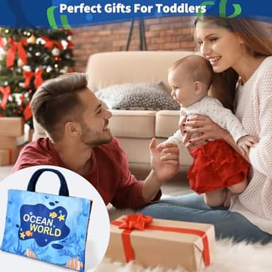 Montessori Toys for 1 Year Old,20PCS Baby's Sensory Toy First Fishing Toy Set for 1-3 Boy Girl Birthday Gift,Educational Learning Toys Stacking Cups Number Counting, Color Sorting for 12-18 Month Baby - Image 7