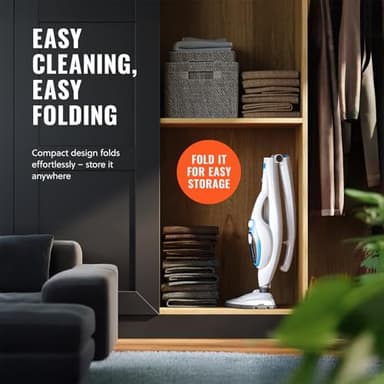 PurSteam 10-in-1 Steam Mop, Floor Steamer with Detachable Handheld Steam Cleaner for Tile, Hardwood Floors - Image 7