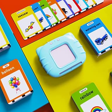 Lapare Audible Learning Toy with Music for Toddler Age 1 2 3 4 5, 520 Sight Words Flash Cards Kindergarten Toy for Boys to Learn Alphabet Number Color Shapes and More - Image 7