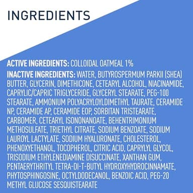 CeraVe Baby Eczema Relief Cream, 1% Colloidal Oatmeal Cream With Vitamin E & Ceramides, Soothes & Calms Itchy Skin, Developed With Pediatric Dermatologist, Fragrance Free, 5oz - Image 8