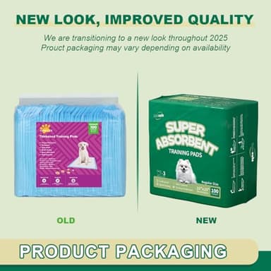 IMMCUTE Puppy Pads 22"x23" 100 Count | 6-Layer Leak-Proof & Super Absorbent Dog Training Pads | Disposable Potty Pads for Puppies, Dogs, Cats & Rabbits | Blue & White - Image 2