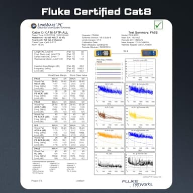 DbillionDa Cat8 Ethernet Cable, Outdoor&Indoor, 50FT High Speed 26AWG Cat8 LAN Network Cable 40Gbps, 2000Mhz with Gold Plated RJ45 Connector, Heavy Duty Weatherproof S/FTP UV Resistant for Modem - Image 5