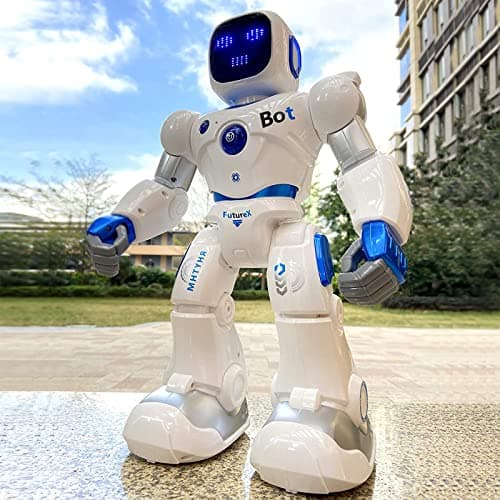 Ruko 1088 Smart Robots for Kids, Large Programmable Interactive RC Robot with Voice Control, APP Control, Present for 4 5 6 7 8 9 Years Old Kids Boys and Girls - Image 1