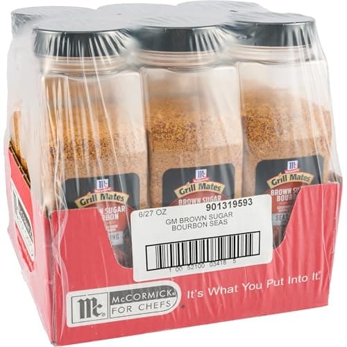 McCormick Grill Mates Brown Sugar Bourbon Seasoning, 27 oz (Pack of 6) - Image 1