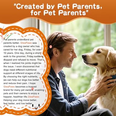 GleaPaws Dog Allergy & Itch Relief Supplement - Salmon Oil Omega-3, Omega-6, Vitamin B1/B2/B6, Colostrum Probiotics for Seasonal Allergy, Hot Spots, Paw Licking, 100 Chews, Store in Dry Place - Image 7