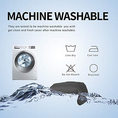 Easy-Going Sectional Couch Covers L Shape Reversible Sofa Slipcover Chaise Lounge Cover Furniture Protector Cover for Pets Dog Cat (X-Large, Dark Gray) - Image 6