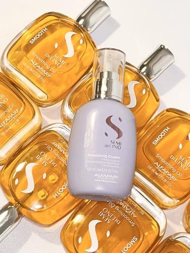 ALFAPARF MILANO Semi Di Lino Smoothing Cream - Heat Protectant + Blow Dry Cream for Straightening & Hair Volume - Frizz Control Hair Care Products (4.23 oz) - Image 8