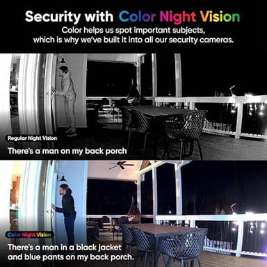 Wyze Cam OG Indoor/Outdoor 1080p Wi-Fi Smart Home Security Camera with Color Night Vision, Built-in Spotlight, Motion Detection, 2-Way Audio, Compatible with Alexa & Google, White, Free Expert Setup - Image 3