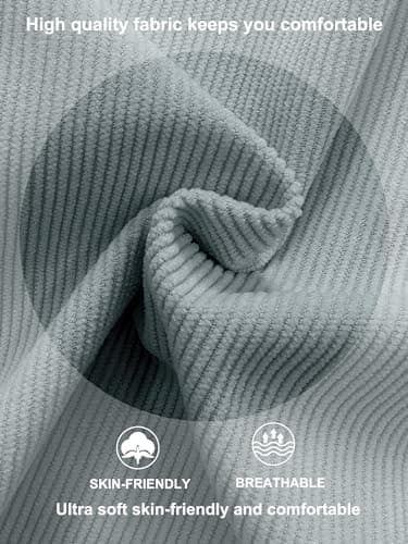 PLEPAN Running Shorts for Men Casual Drawstring 7 inchinseam Summer Beach Shorts Men Light Blue 3X-Large - Image 5