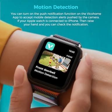 Sovmiku 2CG6 Solar Security Camera Wireless Outdoor,Battery Powered,Easy to Setup,PIR Motion Detection,Two Way Audio, Audible Flashlight Siren,2.4GHz Wi-Fi Color Night Vision, 180 Days Exchange Policy - Image 7